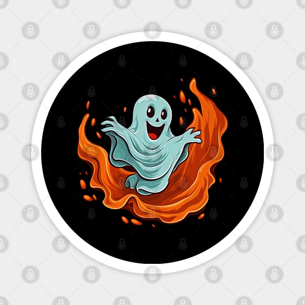 Funny Halloween Phantom Magnet by CoolHippoQuotes